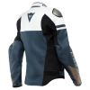 Dainese RAPIDA dámská sportovní kožená bunda modrá/bílá vel.38